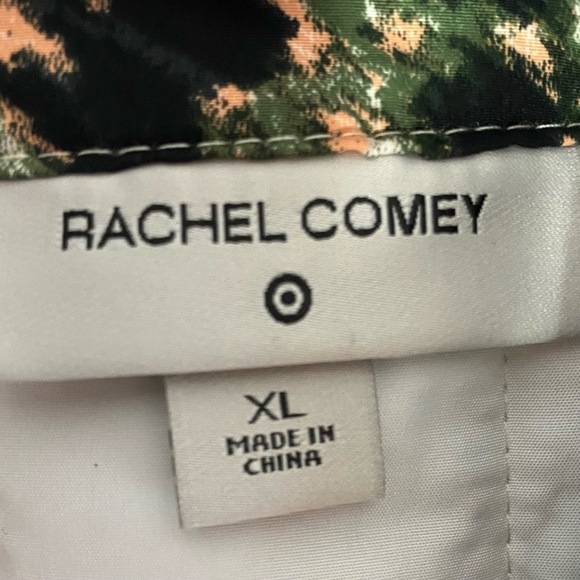 Rachel Comey Green & Pink Boxy Oversized Quilted Jacket Size XL #0520 - Picture 4 of 12